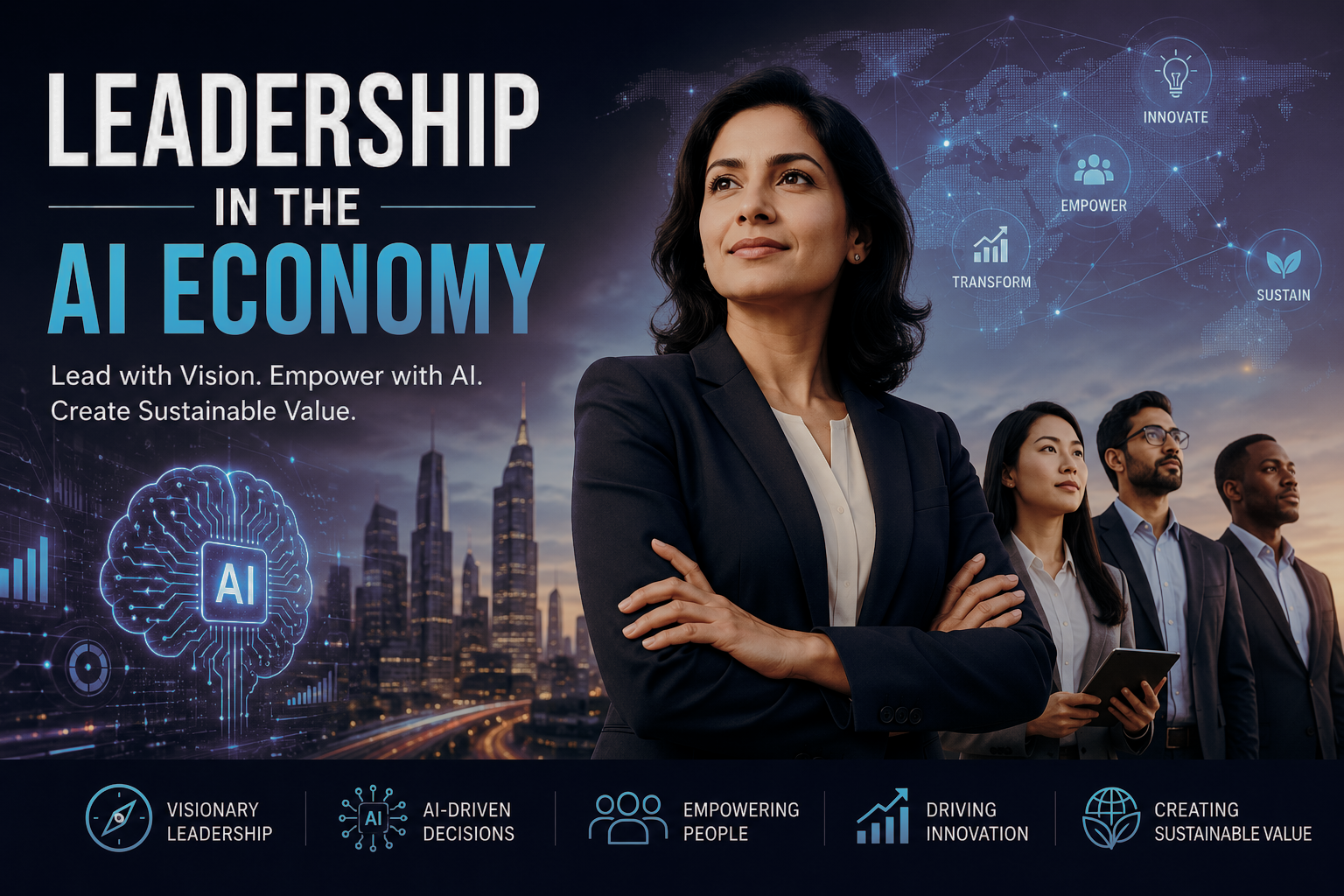 Leadership in the AI Economy